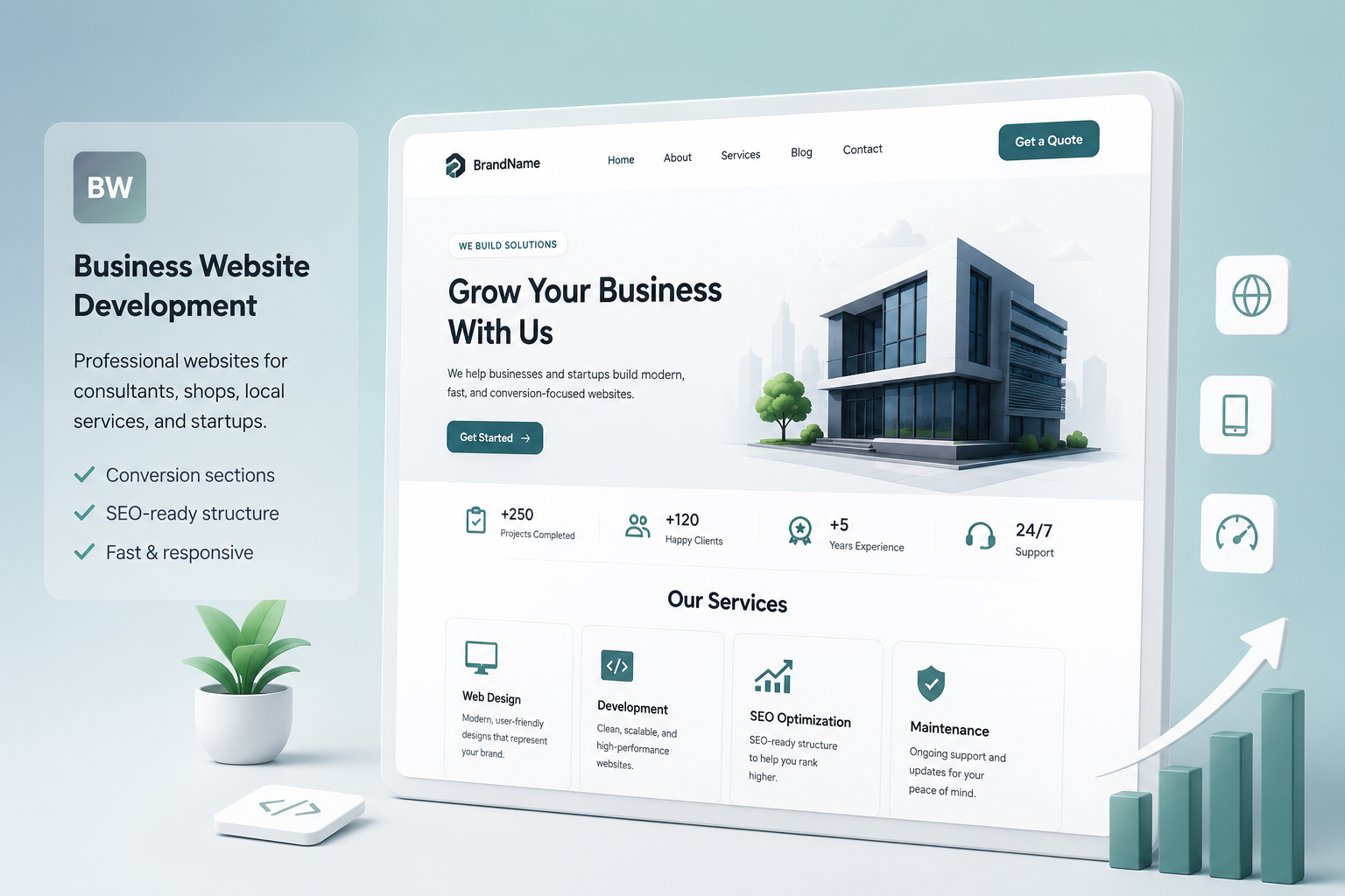 Business Website Development preview