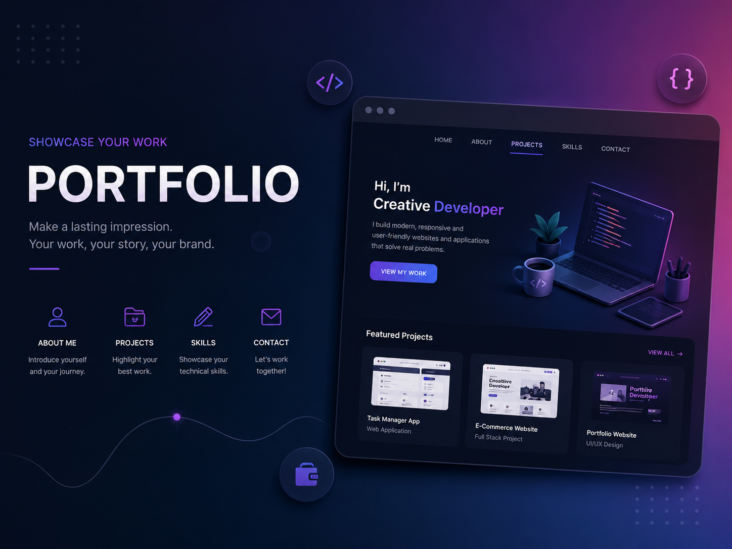 Portfolio Website Development preview